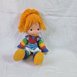 Rainbow Brite Mattel Hallmark Original‎ 1983 Vintage Large 19" Doll Collectible